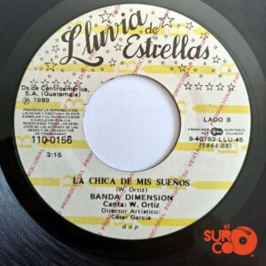 Disco de Vinilo Banda Dimensión - Pa Goza / La Chica De Mis Sueños (Promocional) Vinyl Record
