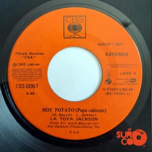 La Toya Jackson - Hot Potato / Think Twice Vinilo