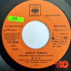 Qep - Johnny Peineta / Cuando Un Amante Se Va Vinilo