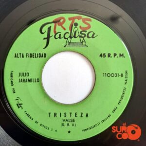 Disco de Vinilo Julio Jaramillo - Lirios Marchitos / Tristeza Vinyl Record