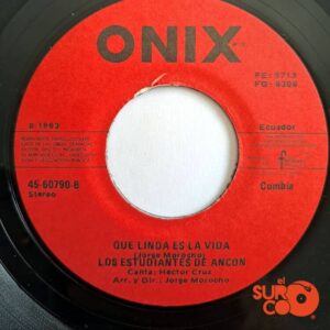 Disco de Vinilo Los Estudiantes De Ancón - La Manzana De Adán / Que Linda Es La Vida Vinyl Record