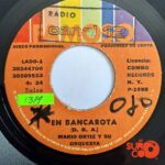 Disco de Vinilo Mario Ortíz Y Su Orquesta - En Bancarrota / Háblame En La Cama Vinyl Record