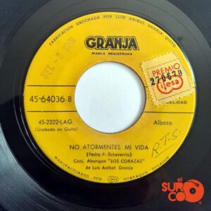Disco de Vinilo Los Corazas - Viejo Lindo / No Atormentes Mi Vida Vinyl Record