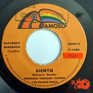 Disco de Vinilo Fernando “Chévere” Zubiria - Guayaquileño Arrebatao / Siento Vinyl Record
