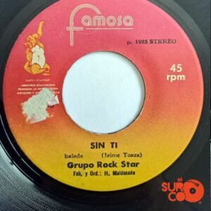 Disco de Vinilo Grupo Rock Star - Aprendiendo A Amar / Sin Ti Vinyl Record