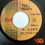 Disco de Vinilo Chianita - Mi Carrito / Le Lo Lay Vinyl Record