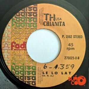 Disco de Vinilo Chianita - Mi Carrito / Le Lo Lay Vinyl Record