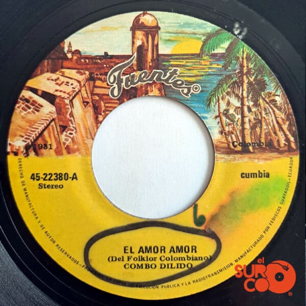 Disco de Vinilo Combo Dilido - El Amor Amor / Bailen Mi Porro Vinyl Record