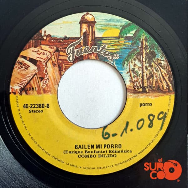 Disco de Vinilo Combo Dilido - El Amor Amor / Bailen Mi Porro Vinyl Record