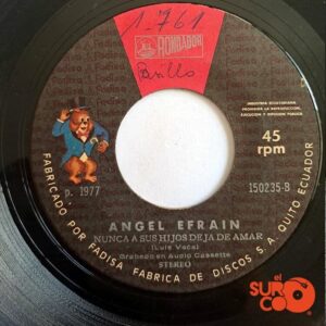 Disco de Vinilo Angel Efraín - Mi Dulce Hogar / Nunca A Sus Hijos Deja De Amar Vinyl Record