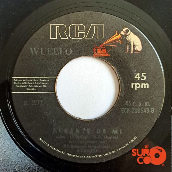 Disco de Vinilo Wuelfo - Dos Cosas / Aléjate De Mi Vinyl Record