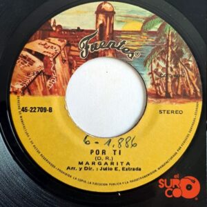 Disco de Vinilo Margarita - Si Tu Te Vas / Por Ti Vinyl Record