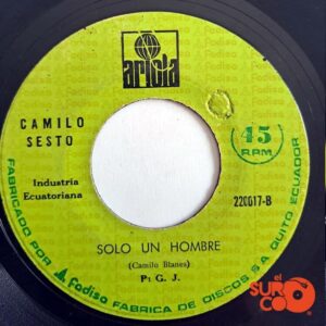 Disco de Vinilo Camilo Sesto - Fresa Salvaje / Solo Un Hombre Vinyl Record