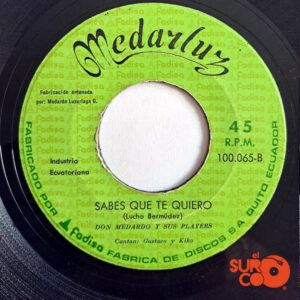 Disco de Vinilo Don Medardo Y Sus Players - El Aguacerito / Sabes Que Te Quiero Vinyl Record