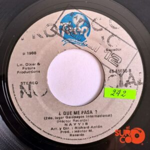 Disco de Vinilo Nayyib - A Veces Pienso / ¿Qué Me Pasa? Vinyl Record