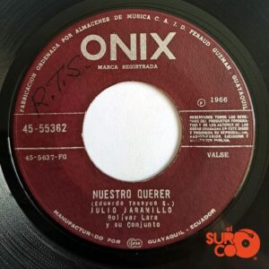 Disco de Vinilo Julio Jaramillo - Nuestro Querer / Luz Y Fuego Vinyl Record