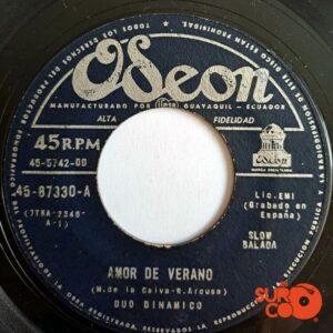 Disco de Vinilo Dúo Dinámico - Amor De Verano / Con Sabor Europeo Vinyl Record
