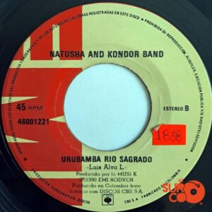Disco de Vinilo Natusha - El La Engañó / Urubamba Río Sagrado Vinyl Record