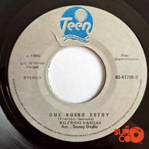 Disco de Vinilo Wilfrido Vargas - Socaribe / Que Bueno Estoy Vinyl Record
