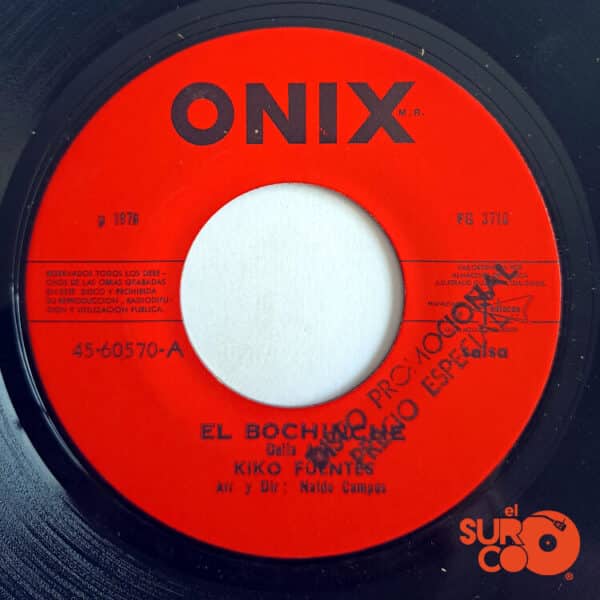 Disco de Vinilo Kiko Fuentes - El Bochinche / Pica Pica Vinyl Record