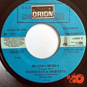 Disco de Vinilo Fausto Rey Y Orquesta - Pájaro Herido / Mi Linda Música Vinyl Record