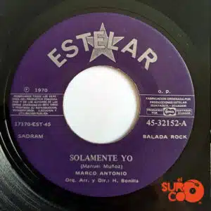 Marco Antonio - Solamente Yo / Quiero Recordar Vinilo