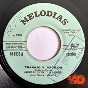 Andrés De Colvert Y Su Orquesta - Trabajo Y Vacilón Vinilo