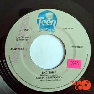 Disco de Vinilo Grupo Cincodigo - Seducción / Excitame Vinyl Record