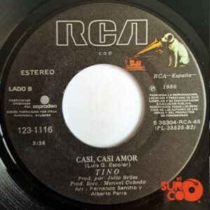 Disco de Vinilo Tino Fernández - Síguela / Casi, Casi Amor Vinyl Record