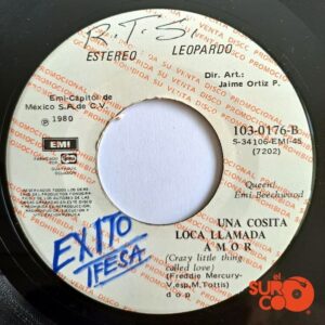 Disco de Vinilo Leopardo -  Por Favor No Te Vayas / Una Cosita Loca Llamada Amor (Promocional) Vinyl Record