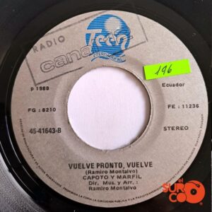 Disco de Vinilo Marfil - Dueño De La Noche / Vuelve Pronto, Vuelve Vinyl Record