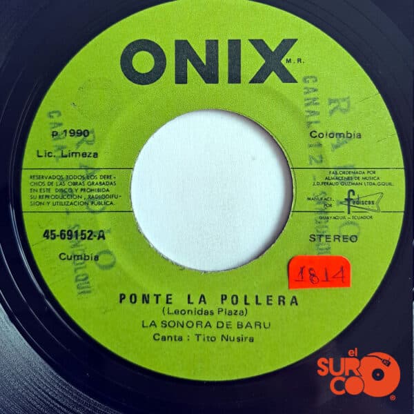 La Sonora De Barú - Ponte La Pollera / De Farra Vinilo