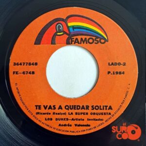 Disco de Vinilo Super Orquesta Los Dukes - Mentiras / Te Vas A Quedar Solita Vinyl Record