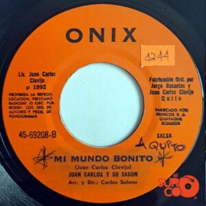Disco de Vinilo Juan Carlos Y Su Sazón - Amor Prohibido / Mi Mundo Bonito Vinyl Record