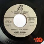 Disco de Vinilo Juanita Burbano - Lejos De Ti Mi Vida / Porque Soy Pobre Vinyl Record