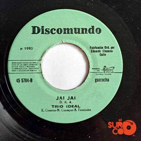 Disco de Vinilo Trío Ideal - Mañana / Jai Jai Vinyl Record