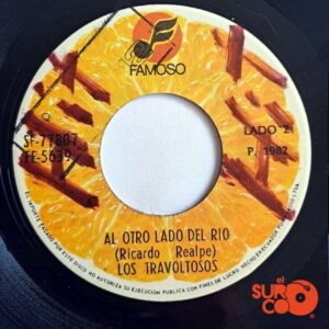 Disco de Vinilo Los Travoltosos - La Cumbia En América / Al Otro Lado Del Río Vinyl Record