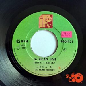 Disco de Vinilo Lisa M - Menéalo / Ja Rican Jive Vinyl Record