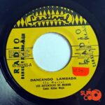 Disco de Vinilo Los Auténticos De Manabí - Dancando Lambada / Calabaceando Vinyl Record