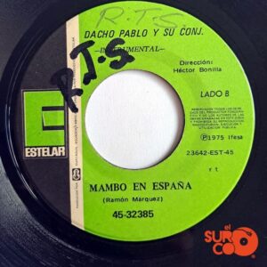 Disco de Vinilo Dacho Pablo - Que Tontería / Mambo En Españo Vinyl Record
