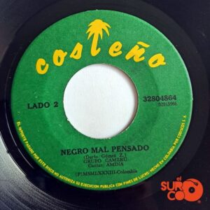 Disco de Vinilo Grupo Camerú - De Papayita / Negro Mal Pensado Vinyl Record