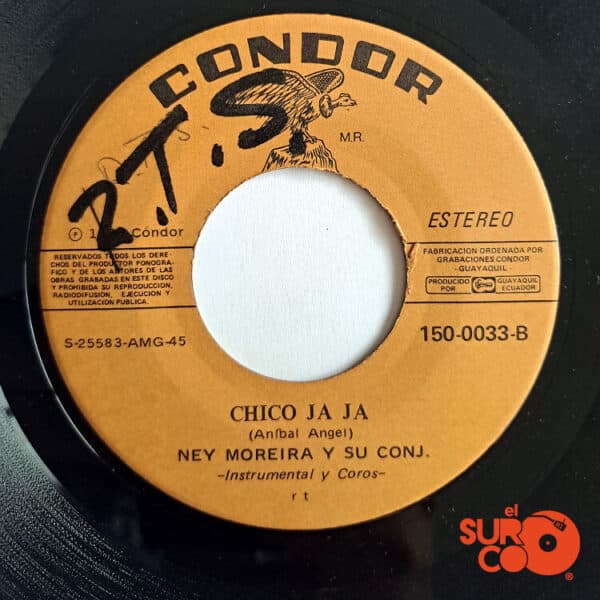 Disco de Vinilo Ney Moreira - Mujer Hilandera / Chico Ja Ja Vinyl Record