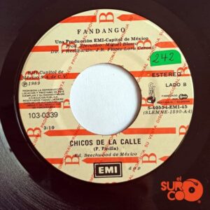 Disco de Vinilo Fandango - Todos Quieren Bailar Conmigo / Chicos De La Calle (Promocional) Vinyl Record