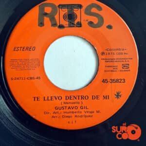 Gustavo Gil - Te Llevo Dentro De Mi / Necesito De Tu Amor Vinilo