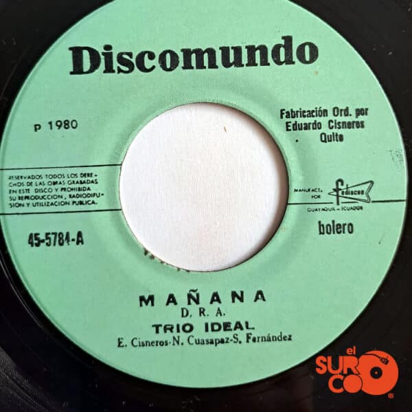 Disco de Vinilo Trío Ideal - Mañana / Jai Jai Vinyl Record