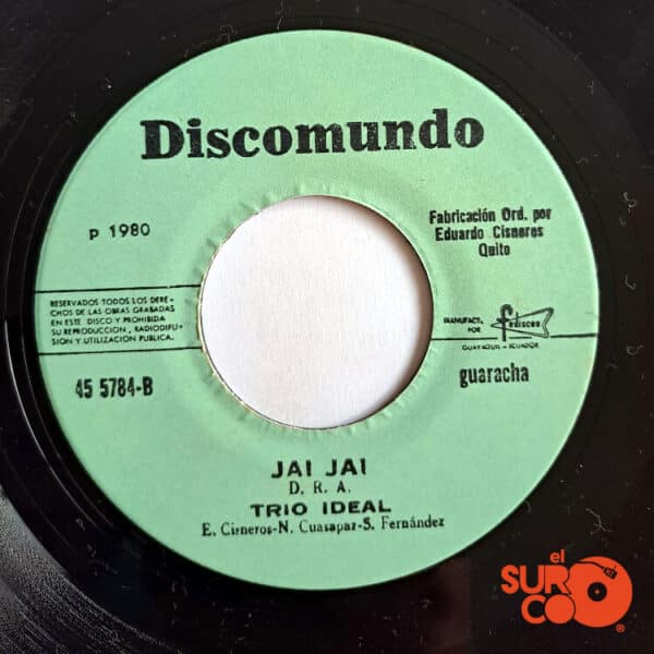 Disco de Vinilo Trío Ideal - Mañana / Jai Jai Vinyl Record