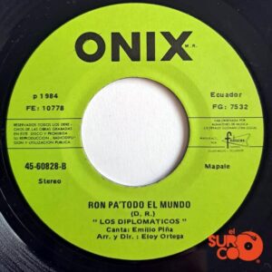 Disco de Vinilo Los Diplomáticos - El Madrugador / Ron Pa Todo El Mundo Vinyl Record