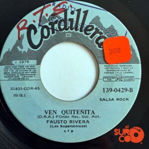 Disco de Vinilo Froilán Guerrero - Chapita De Ronda / Ven Quiteñita Vinyl Record