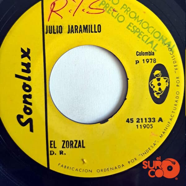 Julio Jaramillo - El Zorzal / Cuando El Indio Llora Vinilo