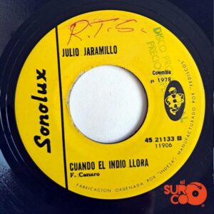Disco de Vinilo Julio Jaramillo - El Zorzal / Cuando El Indio Llora Vinyl Record